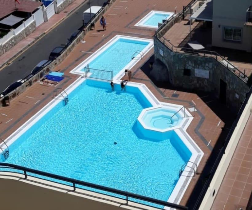 Apartamento Moderno Residencial Puerto Rico Sol Mar y Piscina Exterior foto